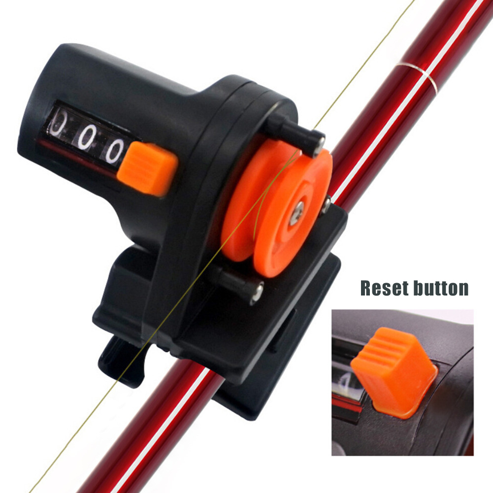 Baitcasting Reel - Counter Fishing Line Depth Measurement Tool
