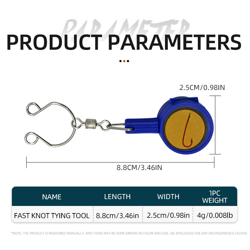 ShareShark 2pcs/bag Fast Knot  - Baitcasting Reel ulasan dan harga